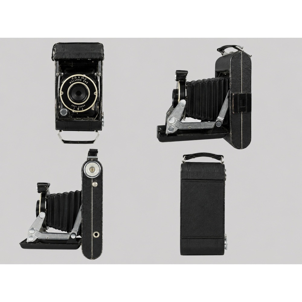 Vintage Kodak Vigilant Junior Six-20 Folding Camera Kodet Lens Dak Shutter USA
